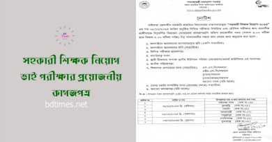 VIVA Documents for Primary Teacher । ভাইভাতে যে সকল কাগজপত্র সঙ্গে নিতে হবে