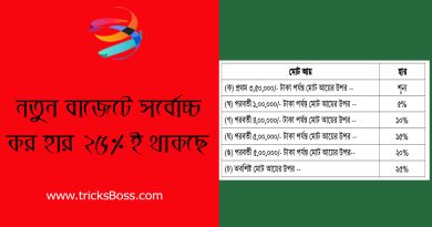 বাজেট ২০২৪-২০২৫ । নতু বাজেটে যে সকল সংশোধনী আনয়ন করা হয়েছে জেনে নিন