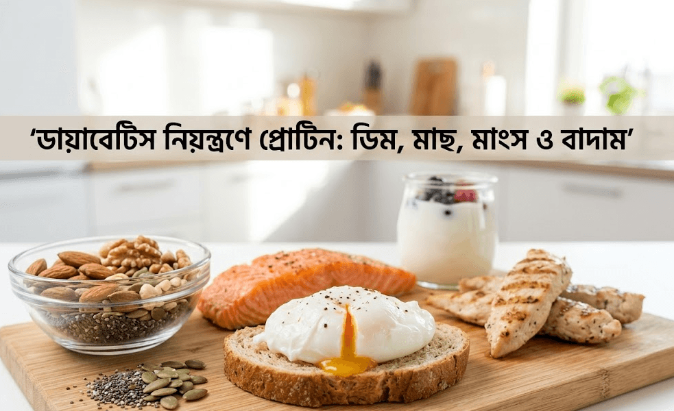 ডায়াবেটিস নিয়ন্ত্রণে প্রোটিন ও গুড ব্যাকটেরিয়ার ভূমিকা