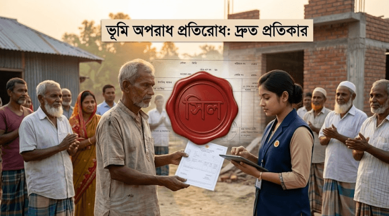 স্মার্ট ভূমি ব্যবস্থাপনায় বাংলাদেশ