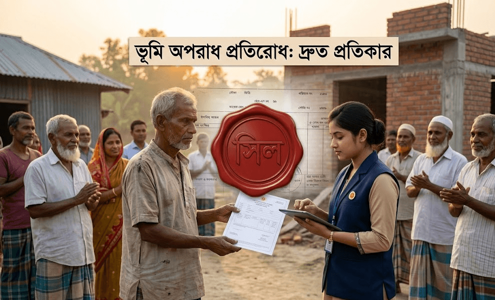 স্মার্ট ভূমি ব্যবস্থাপনায় বাংলাদেশ