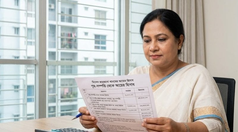 মিসেস ফারজানা খানমের গৃহ-সম্পত্তি আয়ের কর নিরূপণ: বাড়িওয়ালাদের জন্য গুরুত্বপূর্ণ কিছু তথ্য