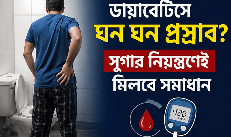 ডায়াবেটিসে ঘন ঘন প্রস্রাব