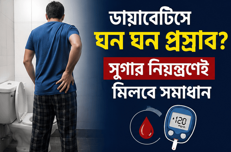 ডায়াবেটিসে ঘন ঘন প্রস্রাব