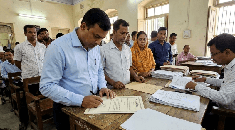 দলিল সম্পাদন ও রেজিস্ট্রেশন