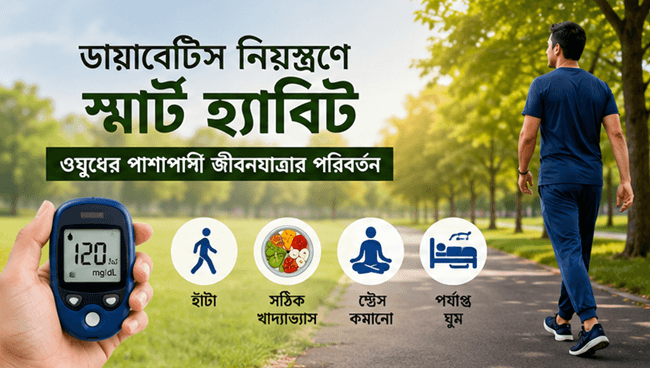 ডায়াবেটিস নিয়ন্ত্রণে নতুন দৃষ্টিভঙ্গি