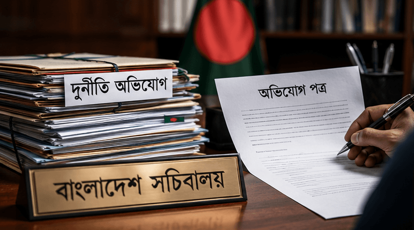 সরকারি কর্মকর্তাদের বিরুদ্ধে দুর্নীতি ও ক্ষমতার অপব্যবহারের অভিযোগ তদন্তের আবেদন