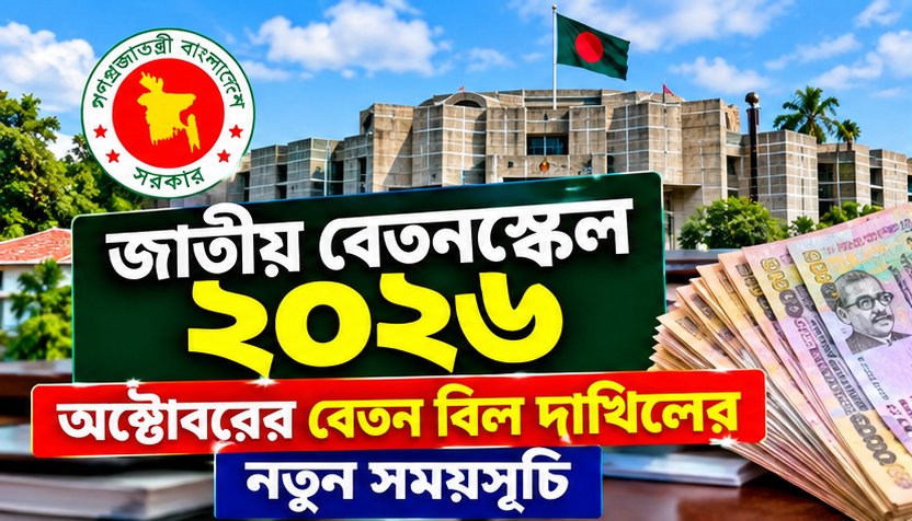 নভেম্বরের শুরুতে বেতন বিল দাখিল